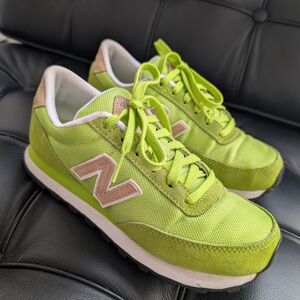 New Balance Women's Bright Green Sneakers